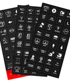Motec-Keypad Labels