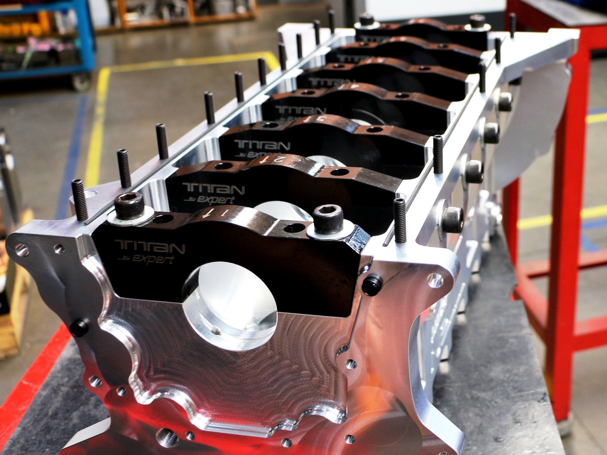 TITAN MOTORSPORTS 2JZ BILLET MAIN CAPS FOR THE TOYOTA SUPRA MK4 - Image 3
