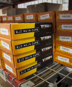 Alternative view of TITAN MOTORSPORTS 2JZ BILLET MAIN CAPS FOR THE TOYOTA SUPRA MK4